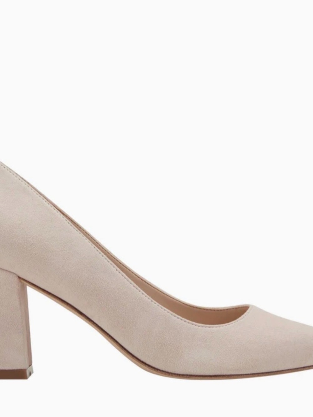 Marc Fisher light pink, light beige Block Heel Pumps